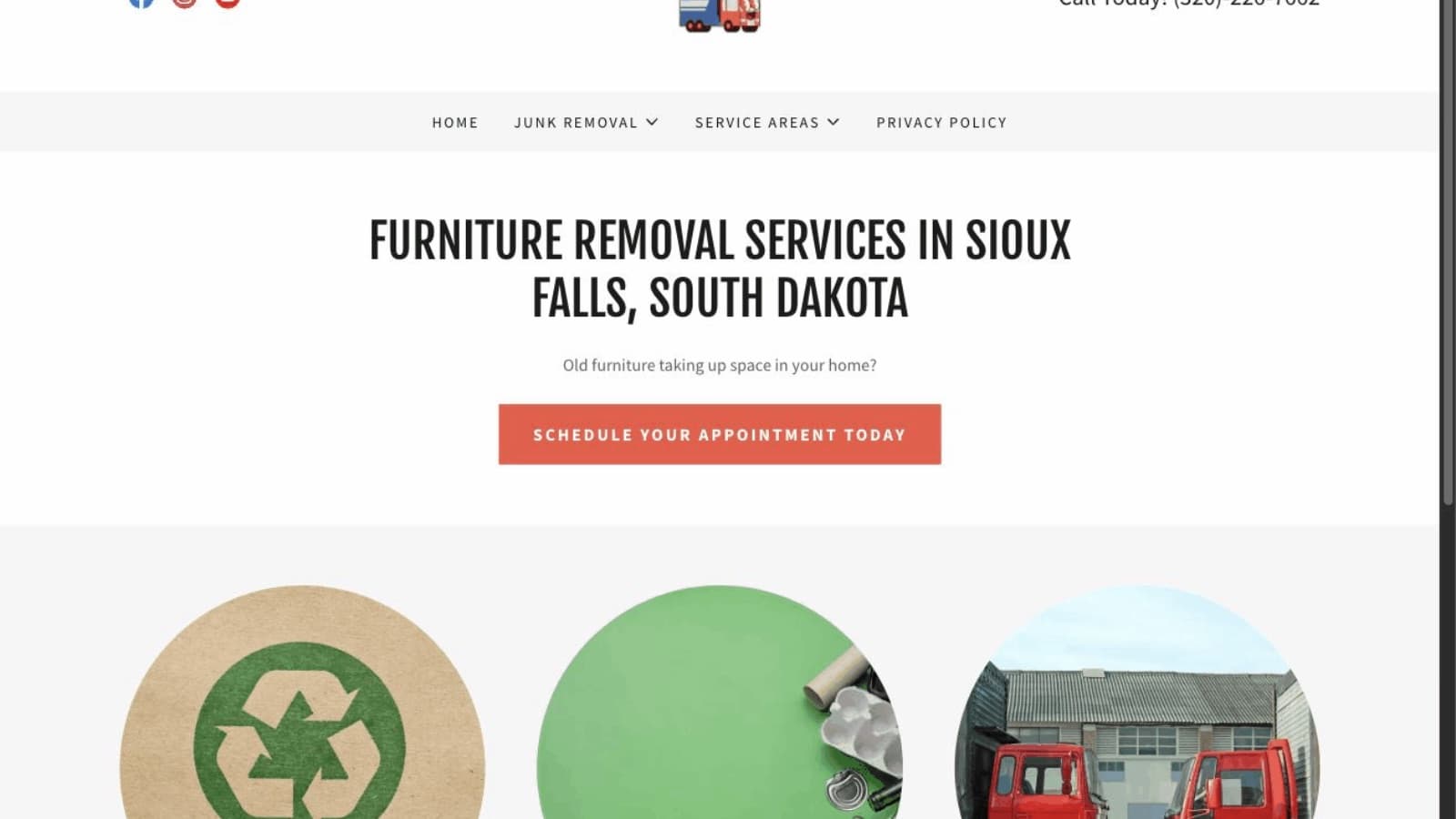 WeHaul Hauling & Junk Removal — previous site
